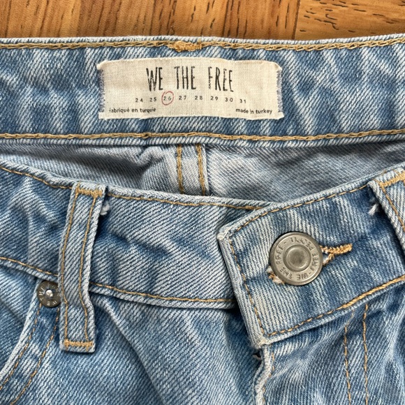 Free People high rise mom jeans - Picture 3 of 3